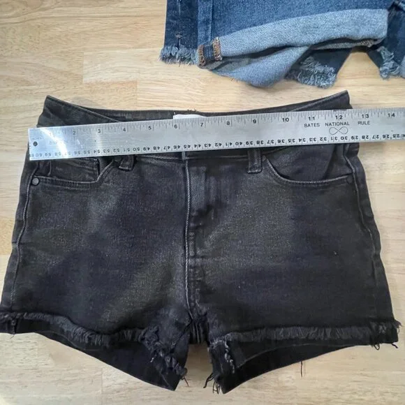 Tilly's RSQ Denim Shorts LOT of THREE Girls Size 12 - Picture 3 of 16